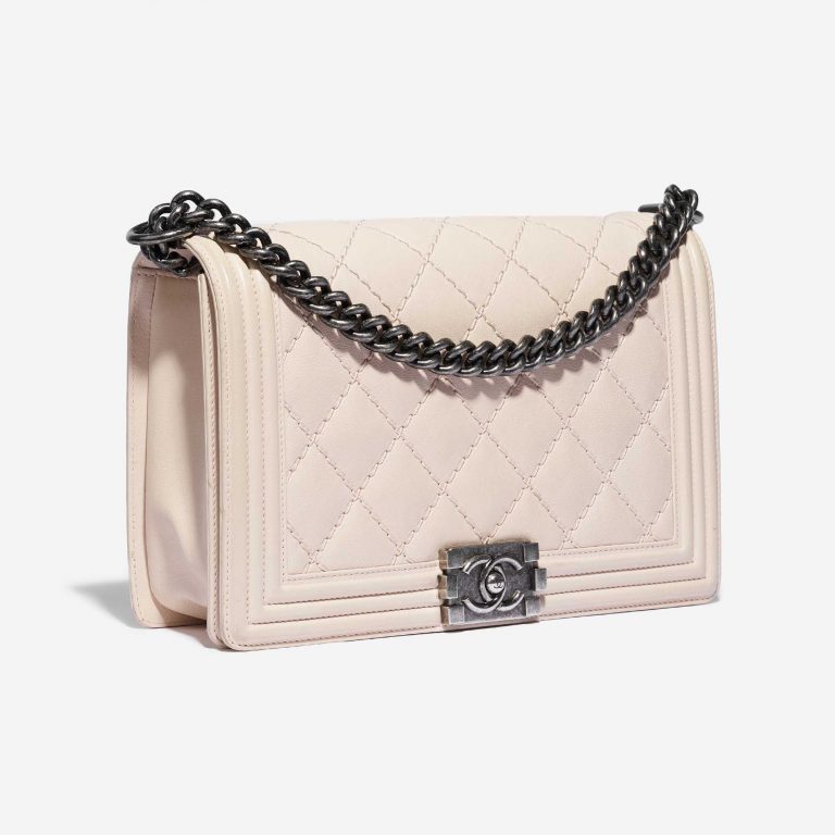 Chanel Boy Medium Lamb Light Pink