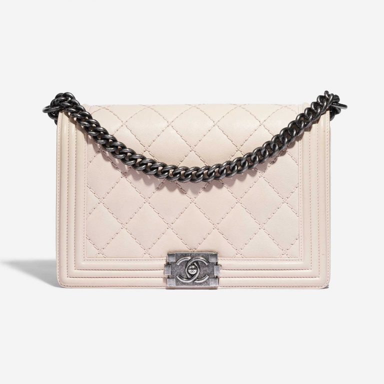 Chanel Boy Medium Lamb Light Pink