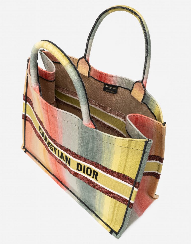 Dior Book Tote Large Canvas Multicolour
