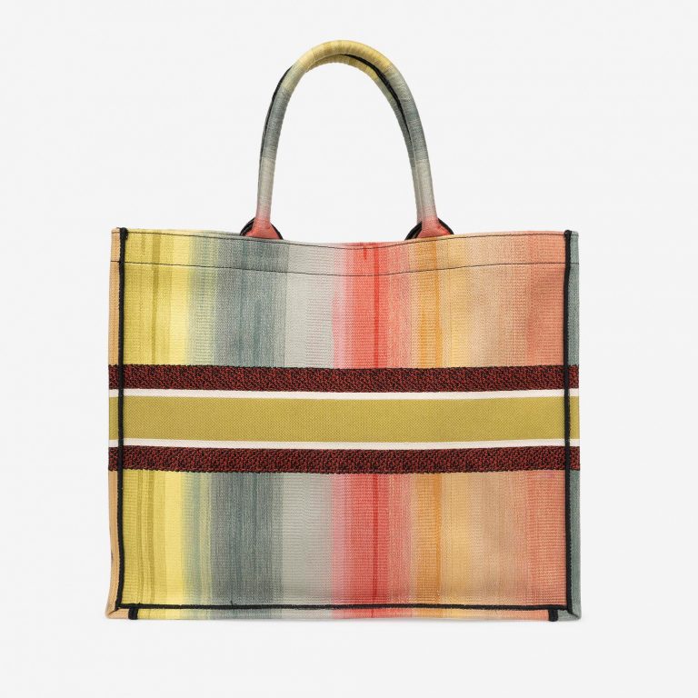 Pre-owned Dior bag Book Tote Large Canvas Multicolour Multicolour | Sell your designer bag on Saclab.com