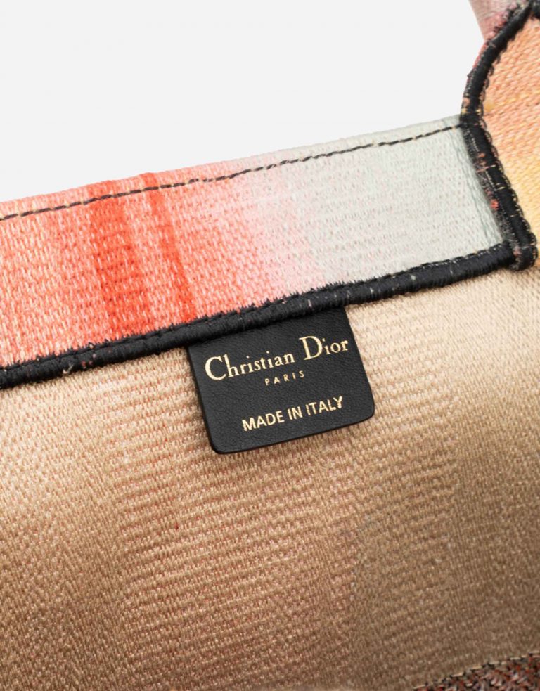 Dior Book Tote Large Canvas Multicolour