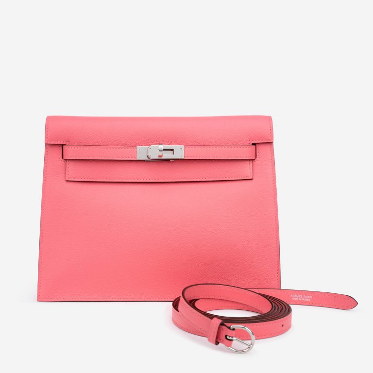 Hermès Kelly Danse Evercolor Rose Azalee