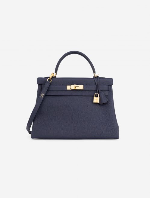 Hermès Kelly 32 Togo Blue Nuit