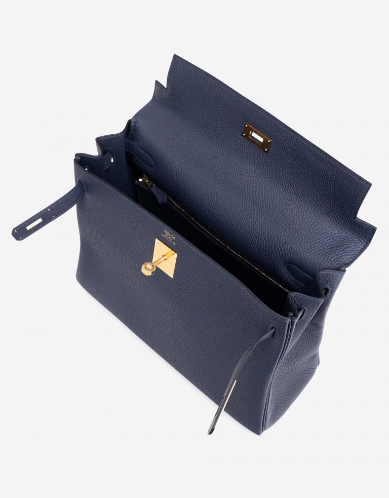 Hermès Kelly 32 Togo Blue Nuit