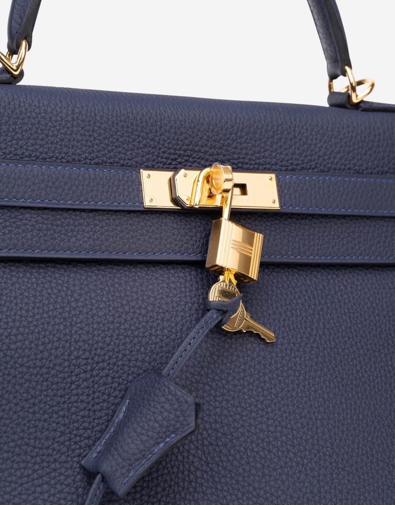 Hermès Kelly 32 Togo Blue Nuit