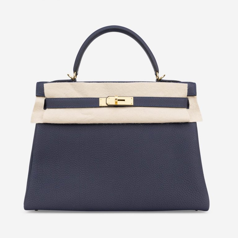 Hermès Kelly 32 Togo Blue Nuit