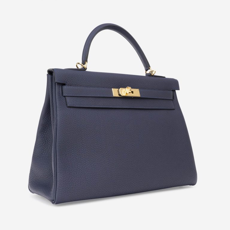 Hermès Kelly 32 Togo Blue Nuit