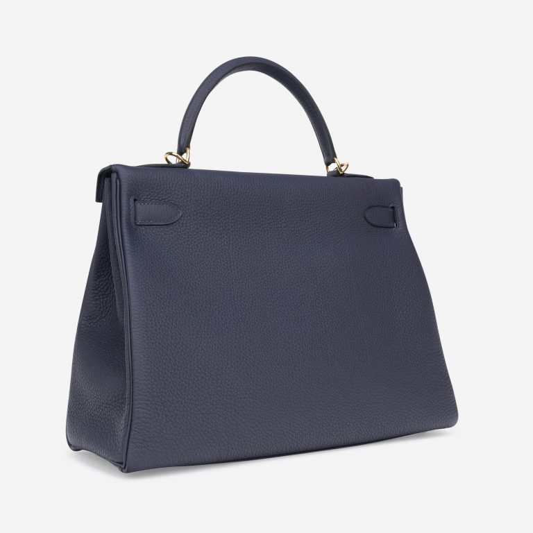 Hermès Kelly 32 Togo Blue Nuit