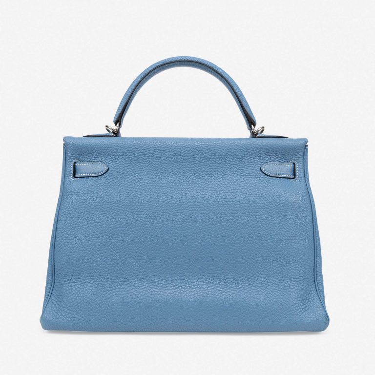 Hermès Kelly 32 Togo Blue Jean