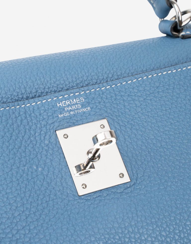 Hermès Kelly 32 Togo Blue Jean