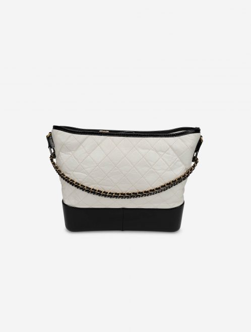 Chanel Gabrielle Medium Lamb Black / White