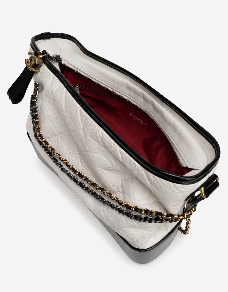 Chanel Gabrielle Medium Lamb Black / White