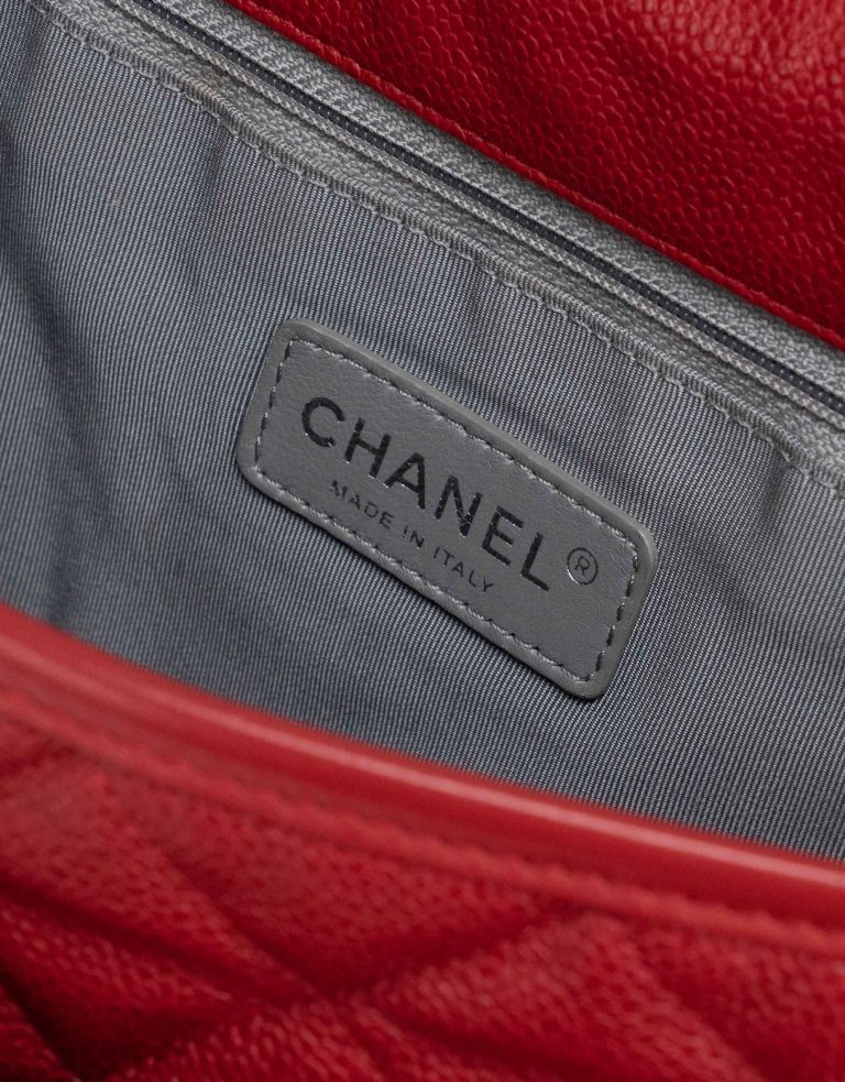 Chanel Timeless French Riviera Jumbo Caviar Red