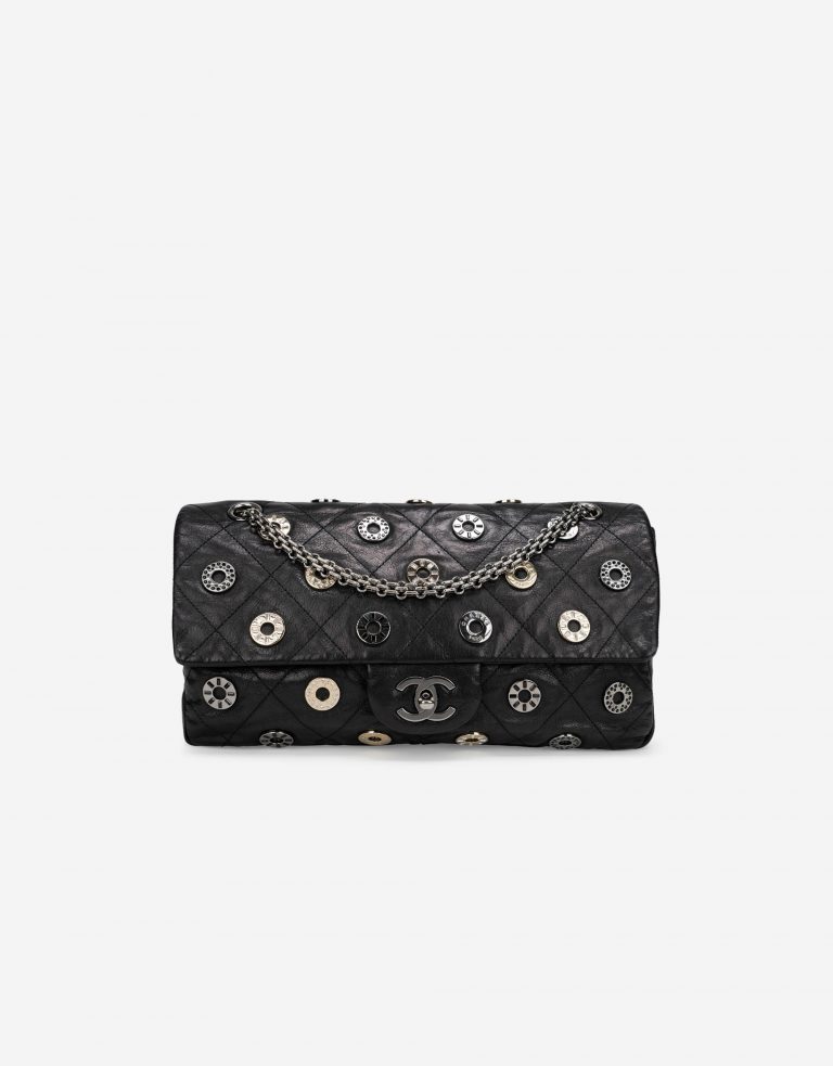 Chanel 2.55 Reissue Medium Swarovski / Chevre Black