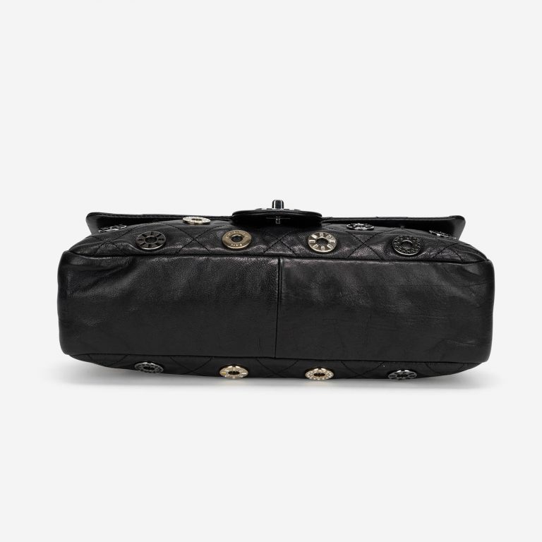 Pre-owned Chanel bag Timeless Medium Swarovski / Chevre Black Black | Sell your designer bag on Saclab.com