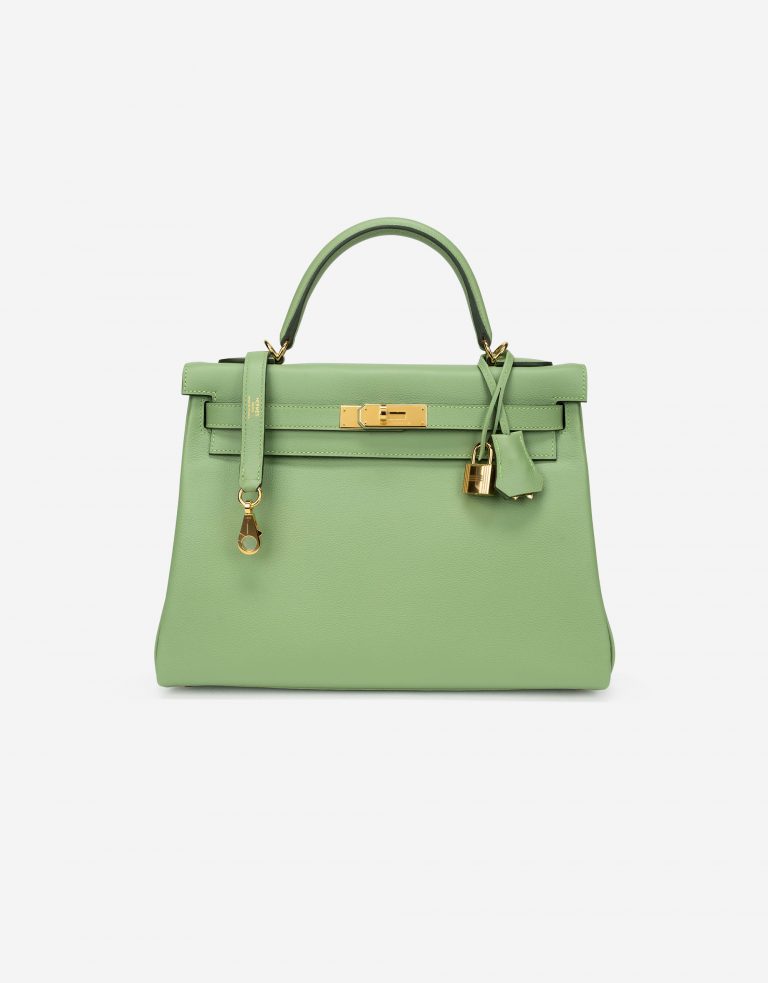Hermès Kelly 32 Evercolor Vert Criquet