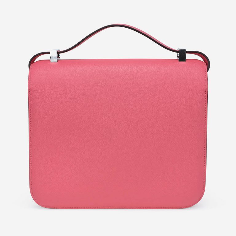 Pre-owned Hermès bag Constance 24 Evercolor Rose Azalee Pink | Sell your designer bag on Saclab.com