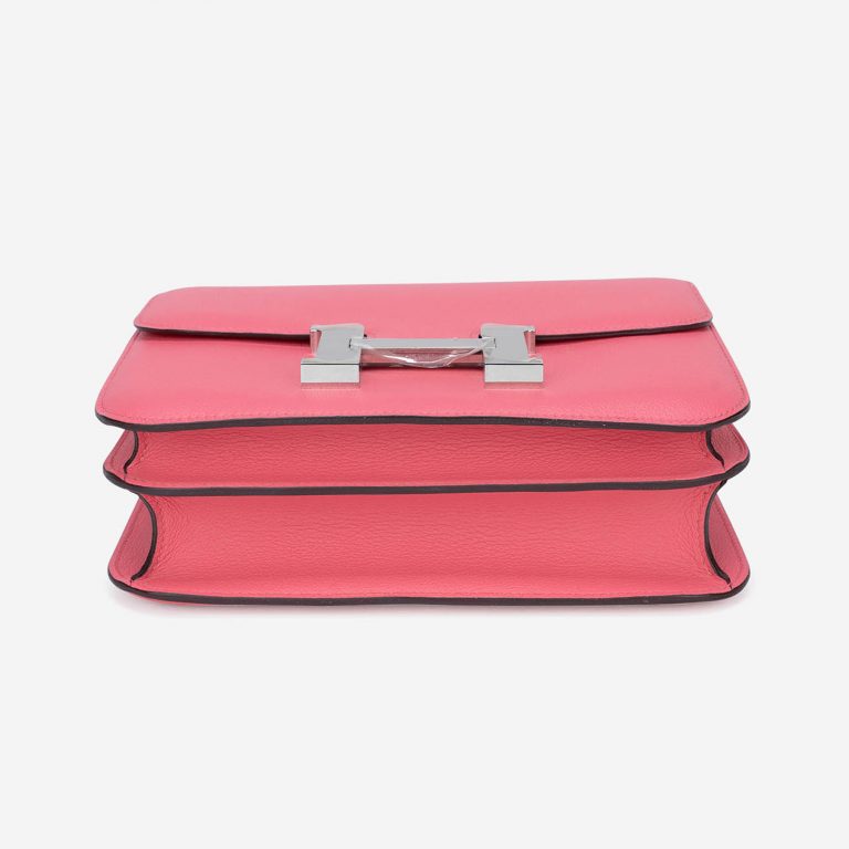 Pre-owned Hermès bag Constance 24 Evercolor Rose Azalee Pink | Sell your designer bag on Saclab.com