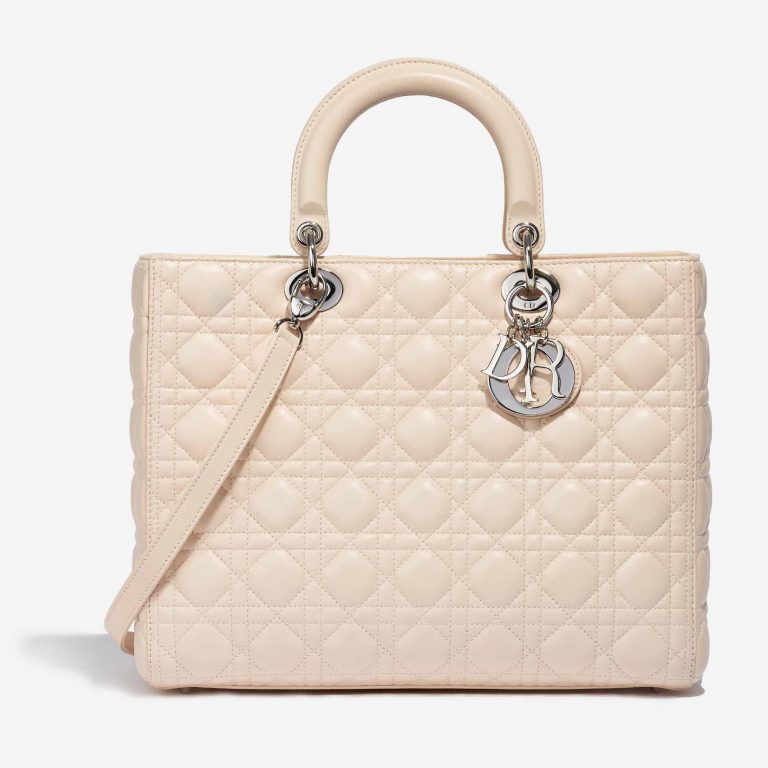 Dior Lady Large Calf Beige