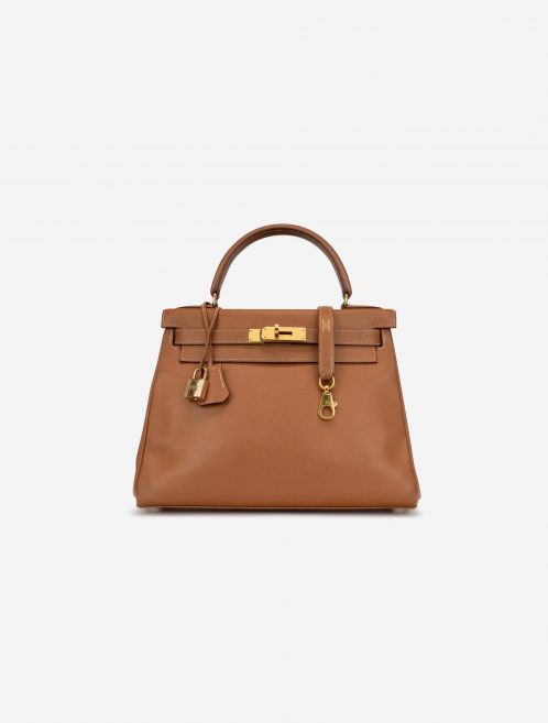 Hermès Kelly 28 Courchevel Gold