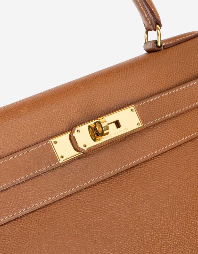 Hermès Kelly 28 Courchevel Gold