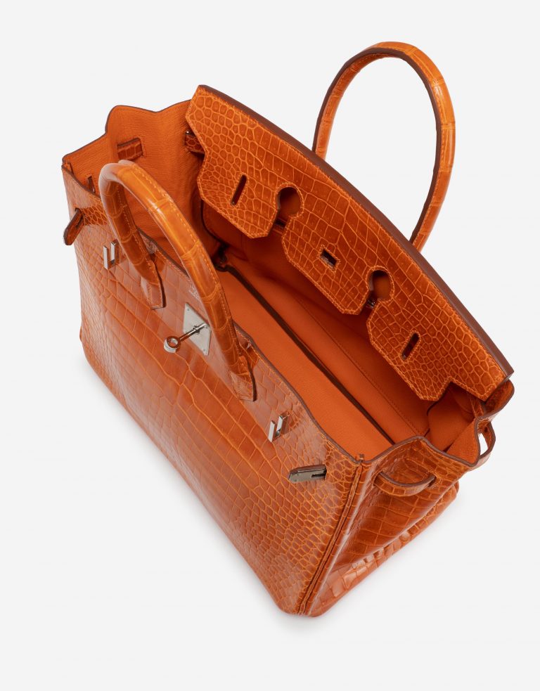 Hermès Birkin 35 Porosus Crocodile Pain d'epice