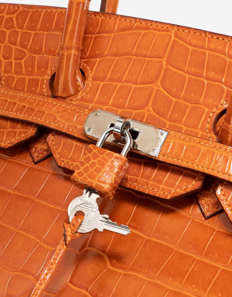 Hermès Birkin 35 Porosus Crocodile Pain d'epice
