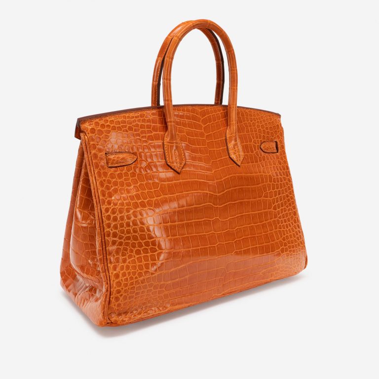 Hermès Birkin 35 Porosus Crocodile Pain d'epice