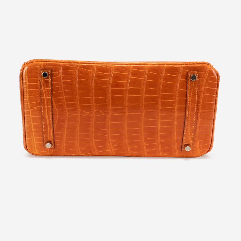 Hermès Birkin 35 Porosus Crocodile Pain d'epice