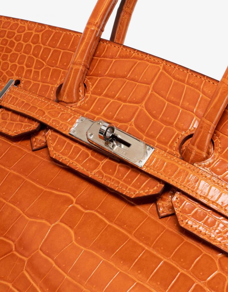 Hermès Birkin 35 Porosus Crocodile Pain d'epice
