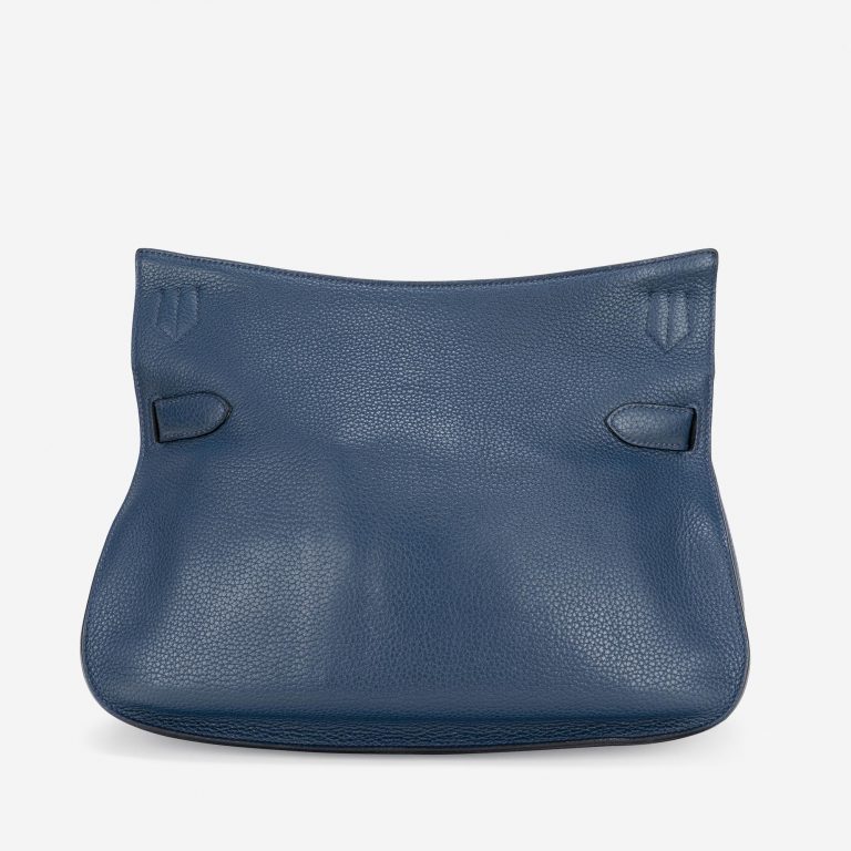 Pre-owned Hermès bag Jypsiere 34 Togo Blue Blue | Sell your designer bag on Saclab.com