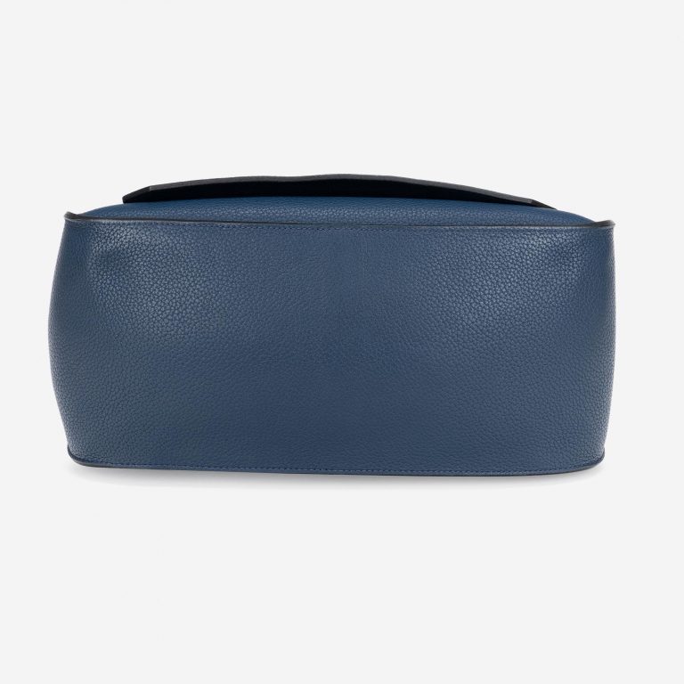 Pre-owned Hermès bag Jypsiere 34 Togo Blue Blue | Sell your designer bag on Saclab.com