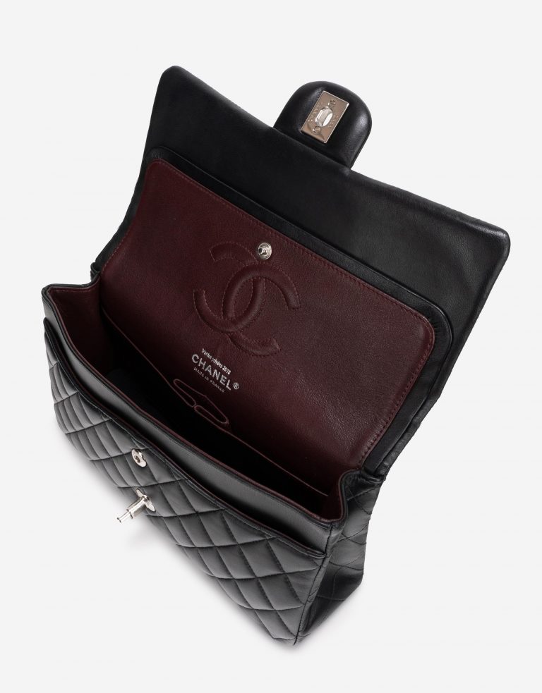 Pre-owned Chanel bag Timeless Medium Lamb Black Black | Sell your designer bag on Saclab.com