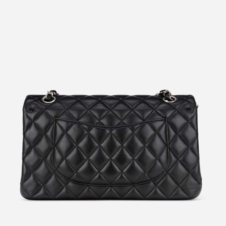 Pre-owned Chanel bag Timeless Medium Lamb Black Black | Sell your designer bag on Saclab.com