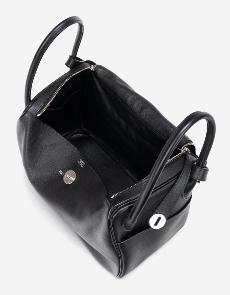 Pre-owned Hermès bag Lindy 34 Swift Black Black | Sell your designer bag on Saclab.com
