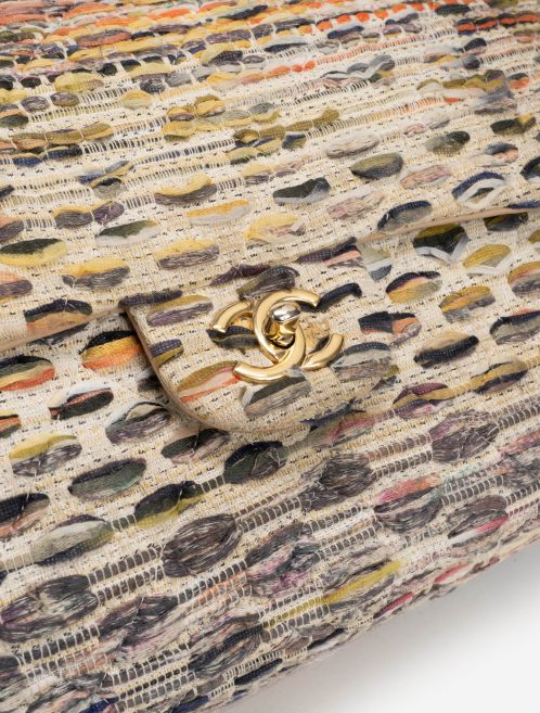 Chanel Timeless Maxi Tweed Multicolour Hardware
