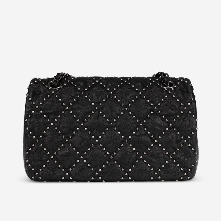 Pre-owned Chanel bag Timeless Medium Chevre So Black Black | Sell your designer bag on Saclab.com