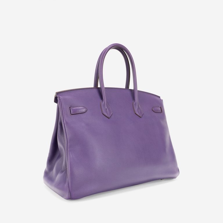 Hermès Birkin 35 Swift Iris Back Side