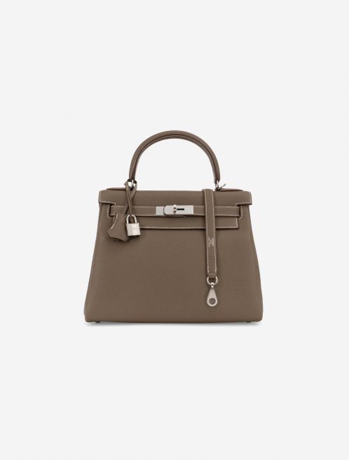 Hermès Kelly 28 Clemence Etoupe