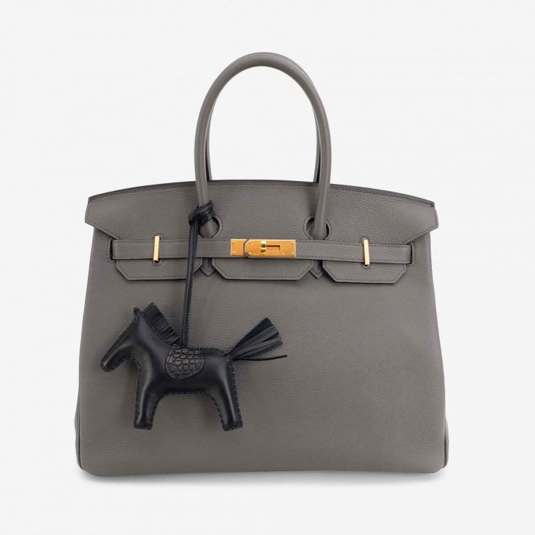 Hermès Rodeo PM Lamb / Alligator Matte SO Black Touch