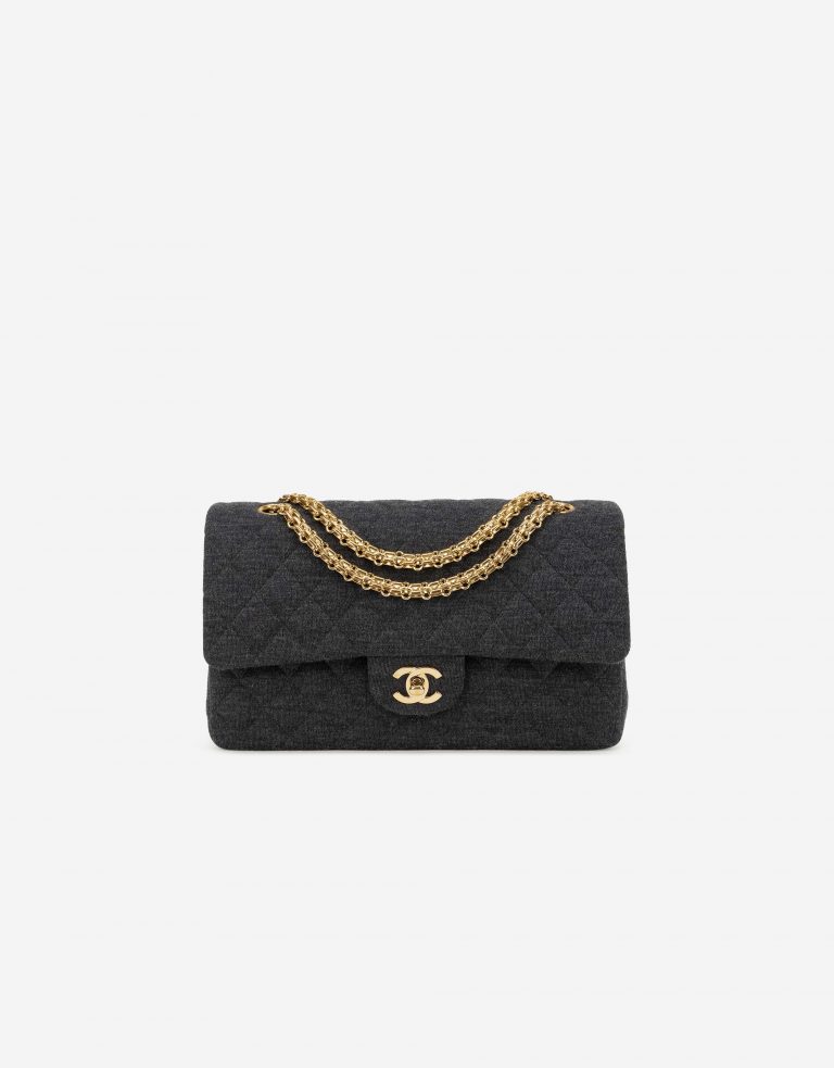 Chanel Timeless Medium Jersey Grey