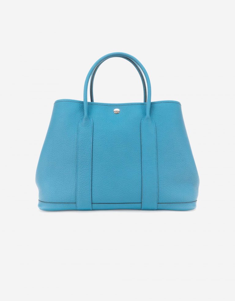 Hermès Garden Party Medium Negonda Blue
