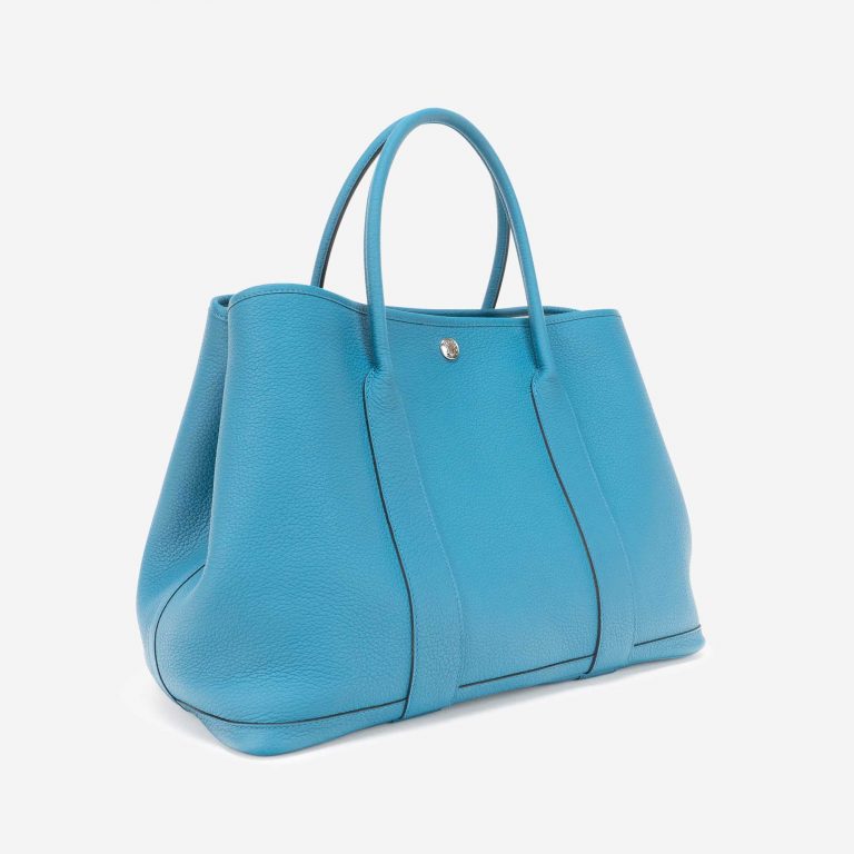 Hermès Garden Party Medium Negonda Blue