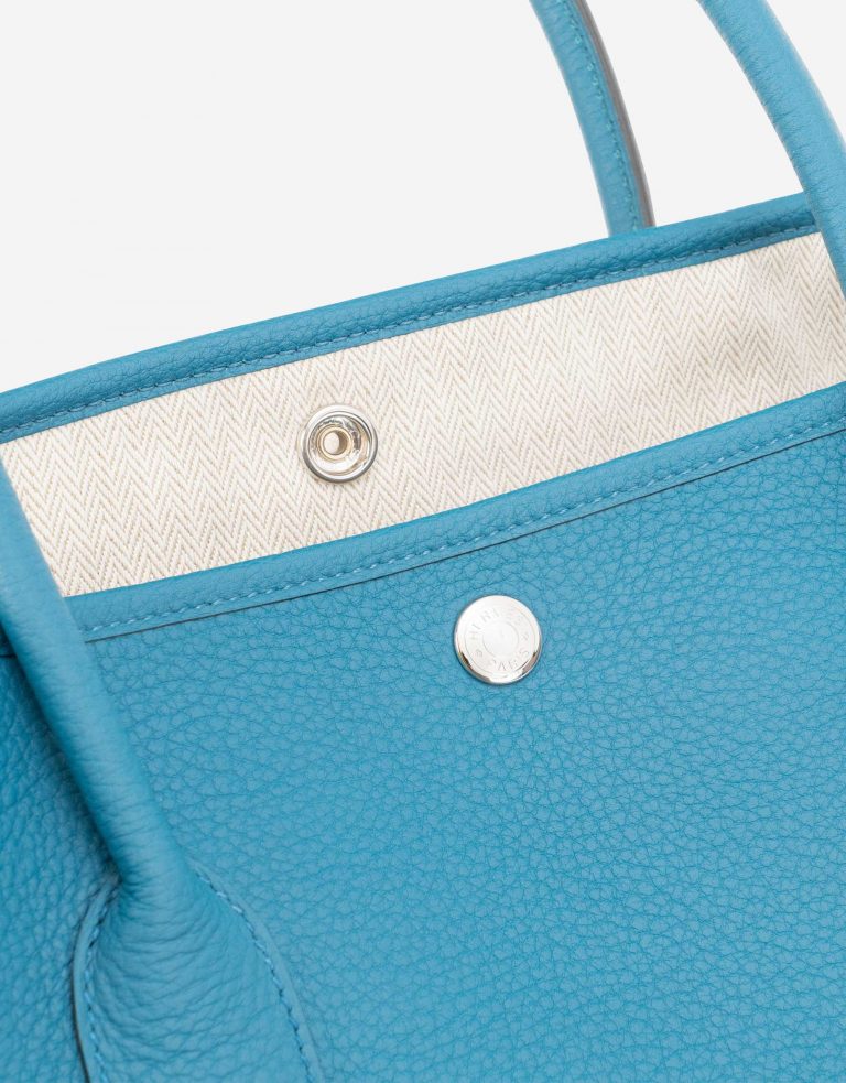 Hermès Garden Party Medium Negonda Blue
