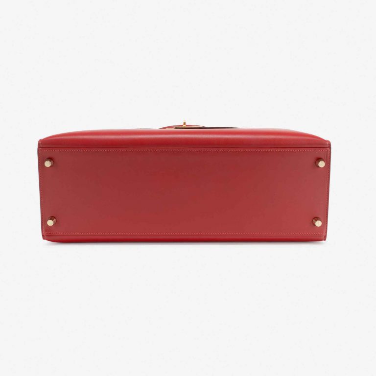 Hermès Kelly 35 Tadelakt Rouge Vif