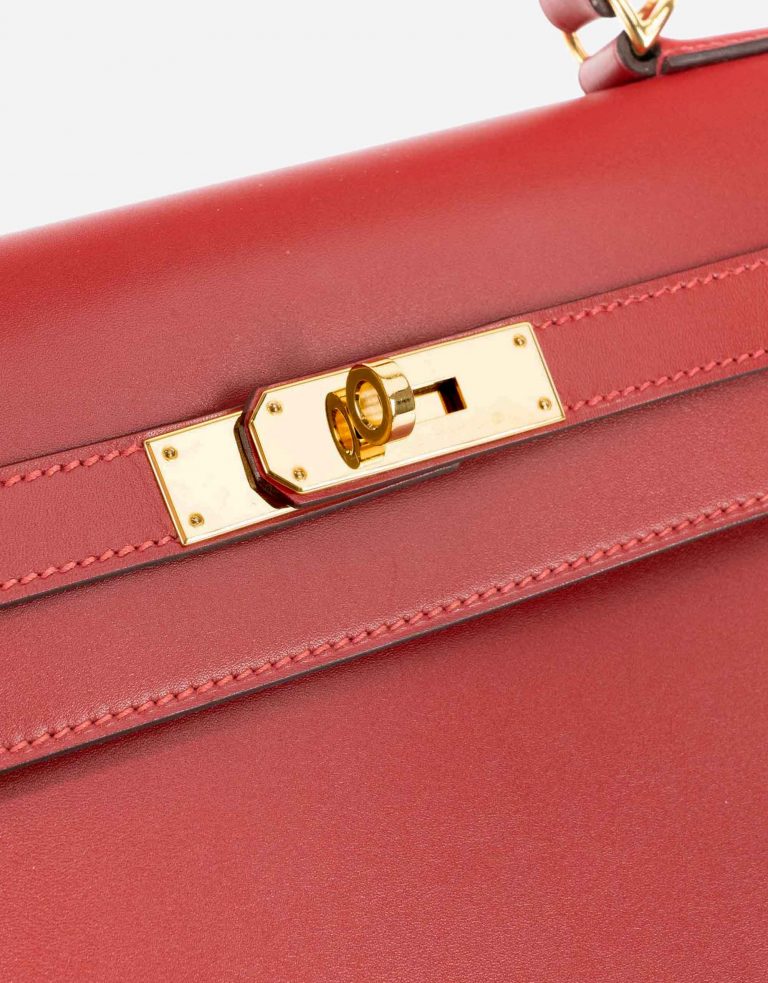 Hermès Kelly 35 Tadelakt Rouge Vif