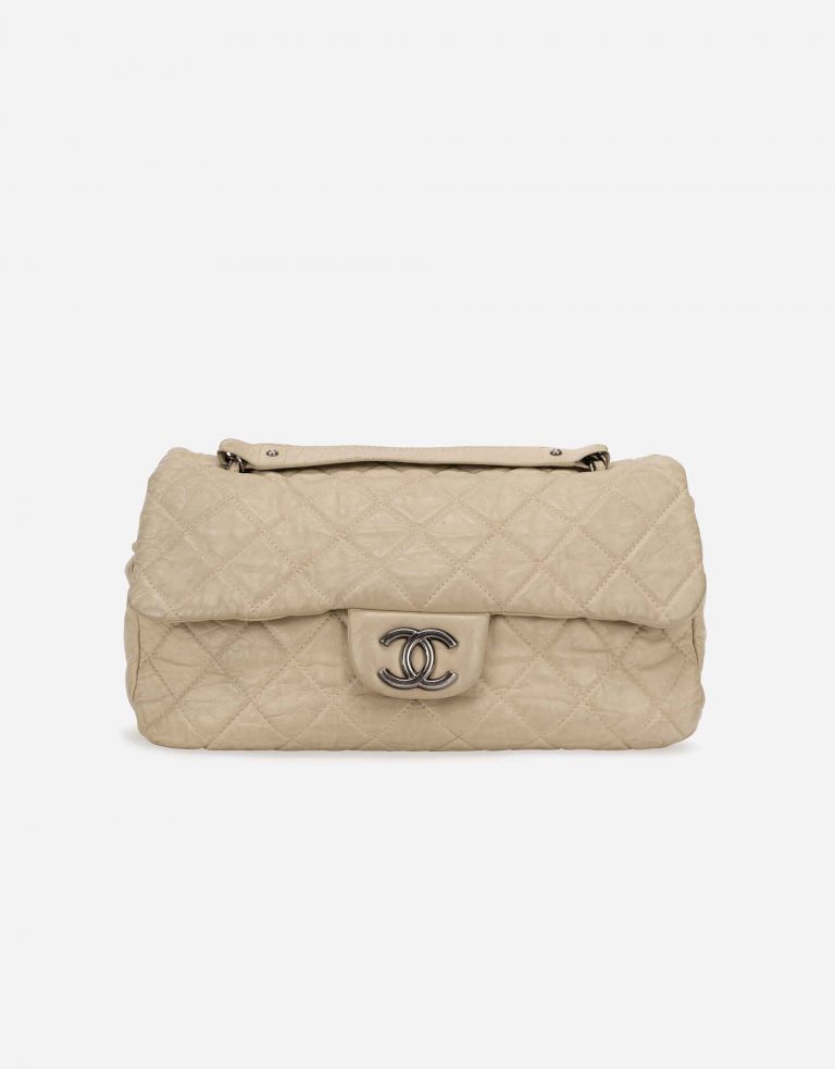 Chanel Timeless Shoulder Bag XXL Aged Lamb Beige