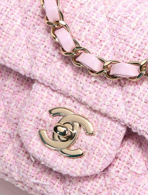 Chanel Timeless Mini Rectangular Tweed Pink