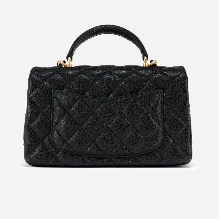 Chanel Timeless Mini Handle Caviar Black