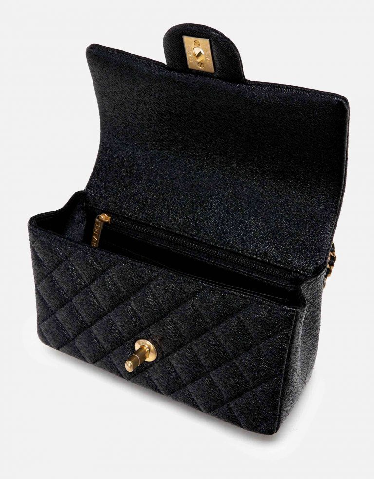 Chanel Timeless Mini Handle Caviar Black